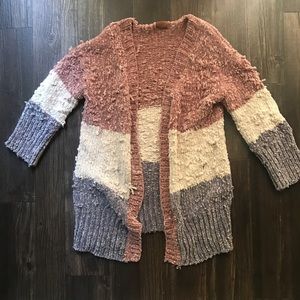 Boutique Pulled Cardigan